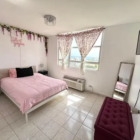 High Rise Ocean View 1Br W/Garage Parking Apartment